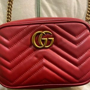 Gucci GG Marmont Mini Leather Bag